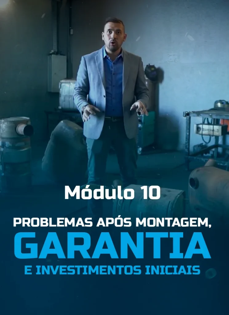 Após montagem da peça, novos problemas podem surgir. Como se proteger se garantias, obstrução de peça recém mexida, danificação no monolito e muitos outros problemas. Passo a passo, para você que quer realmente fazer disso sua profissão, e como começar a fazer a prospecção de clientes, e quais serviço pode começar oferecendo.