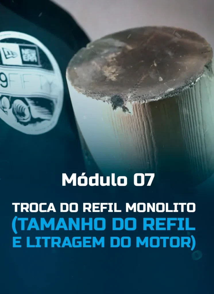 Verificando que não é caso de limpeza, será necessário realizar a troca da cerâmica, e nesse caso você irá aprender o passo a passo da troca, desde saber qual a carga catalítica e qual o volume de ar ela suporta.